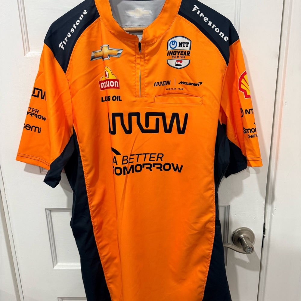 Men's Orange Racing Tee